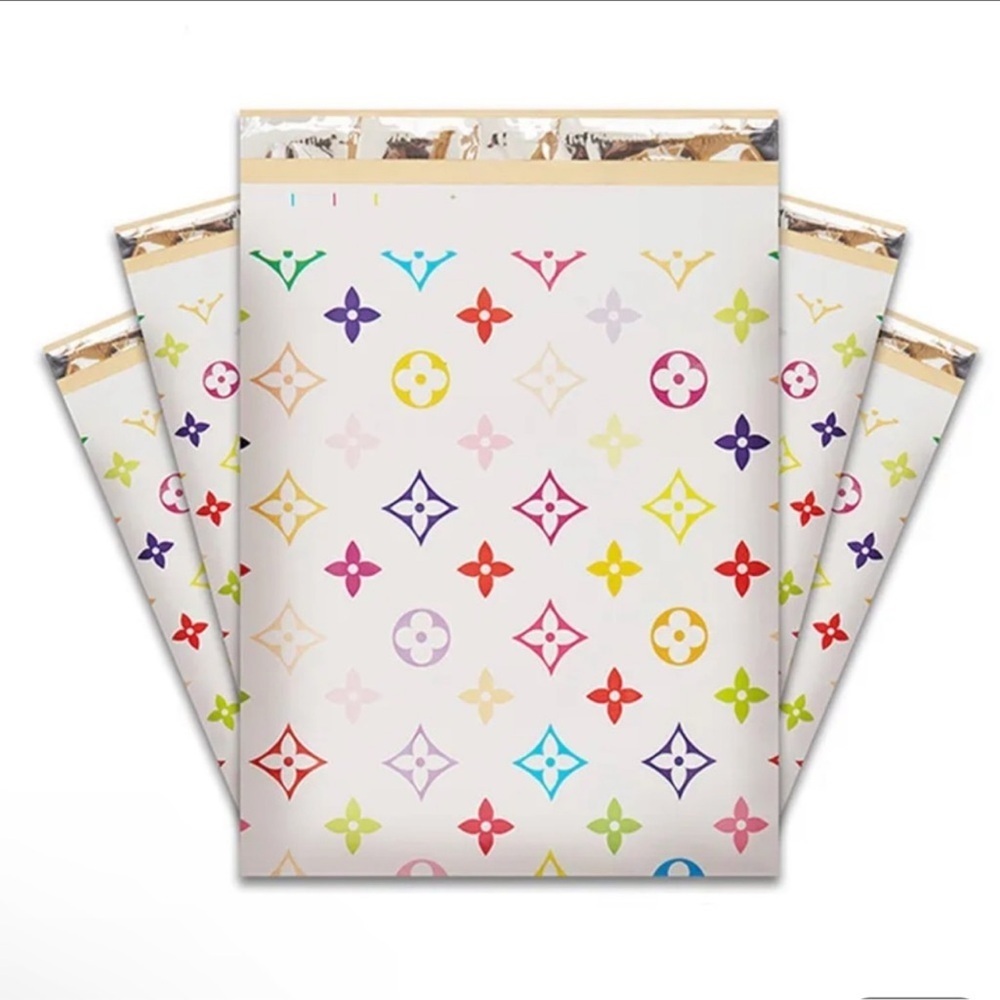 Special Edition Multicolored Polymailer Bags 10pc size 11.75"x8"